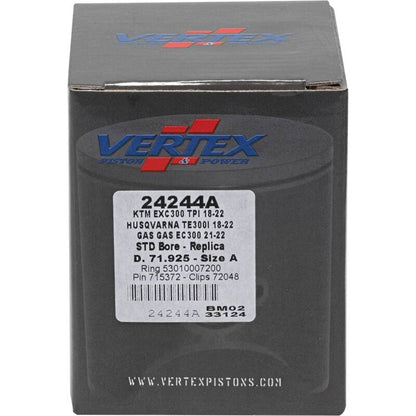 Vertex Pistons Vertex Piston 2024 KTM 300 EXC 300cc Cast Replica Piston Kit