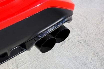 Remark RMK Designs 22+ Subaru WRX Carbon Fiber Exhaust Finisher - Gloss Finish