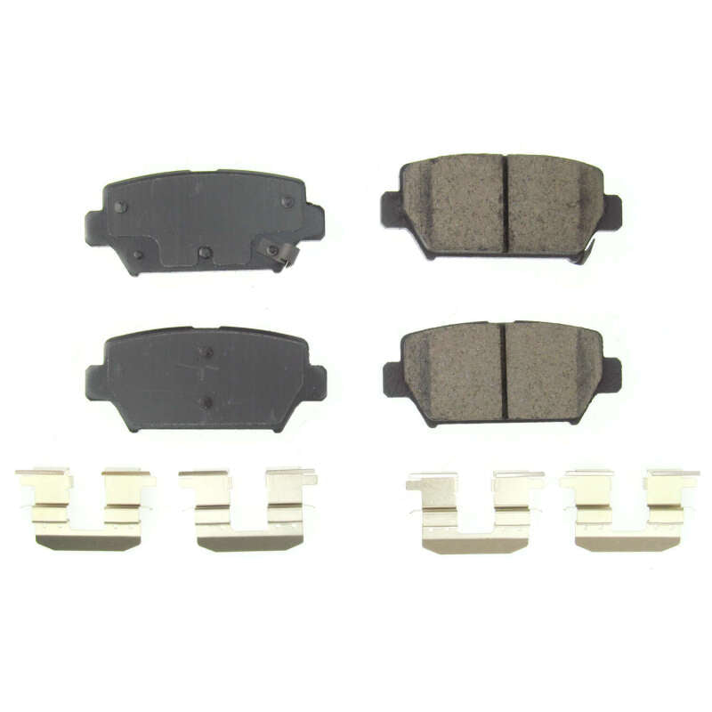 PowerStop Power Stop 2019 Mitsubishi Eclipse Cross Rear Z17 Evolution Ceramic Brake Pads w/Hardware