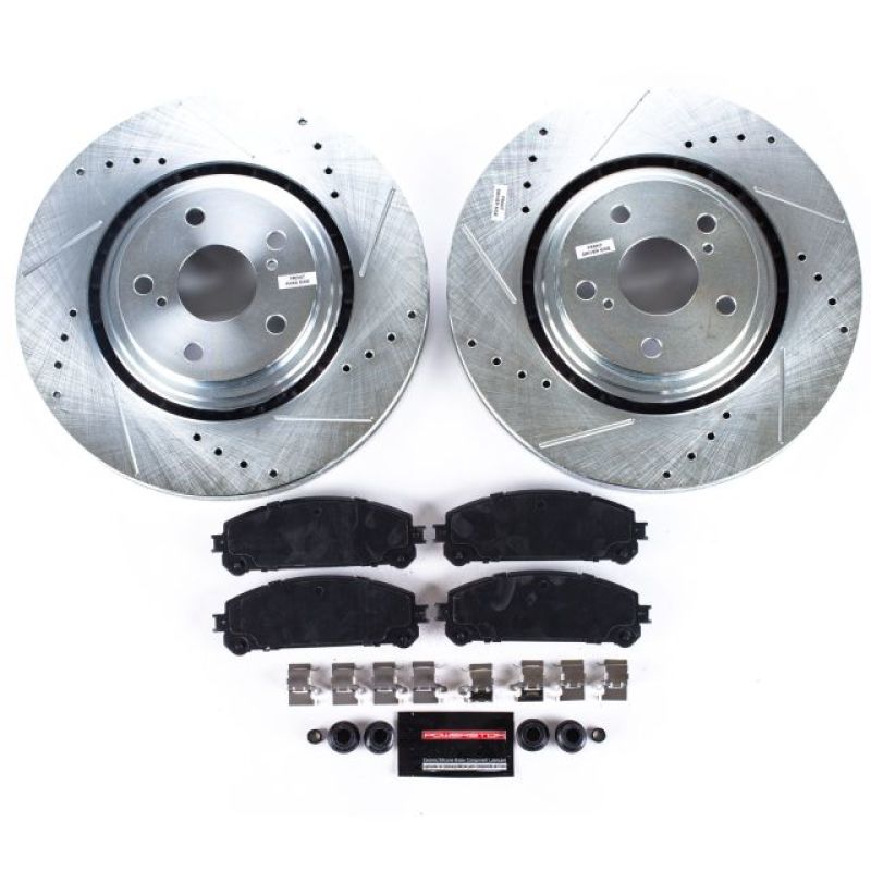 PowerStop Power Stop 15-17 Lexus NX200t Front Z23 Evolution Sport Brake Kit