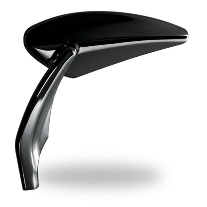 Performance Machine Mirror Assembly Left Torque - Black Ano