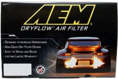 AEM Induction AEM 10 Dodge Ram 2500/3500 6.7L L6 DSL 11in L x 9.75in W x 6.5in H Replacement DryFlow Air Filter