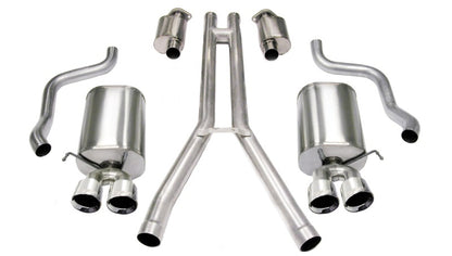 CORSA Performance Corsa 2004-2008 Cadillac XLR 4.6L Polished Sport Cat-Back Exhaust