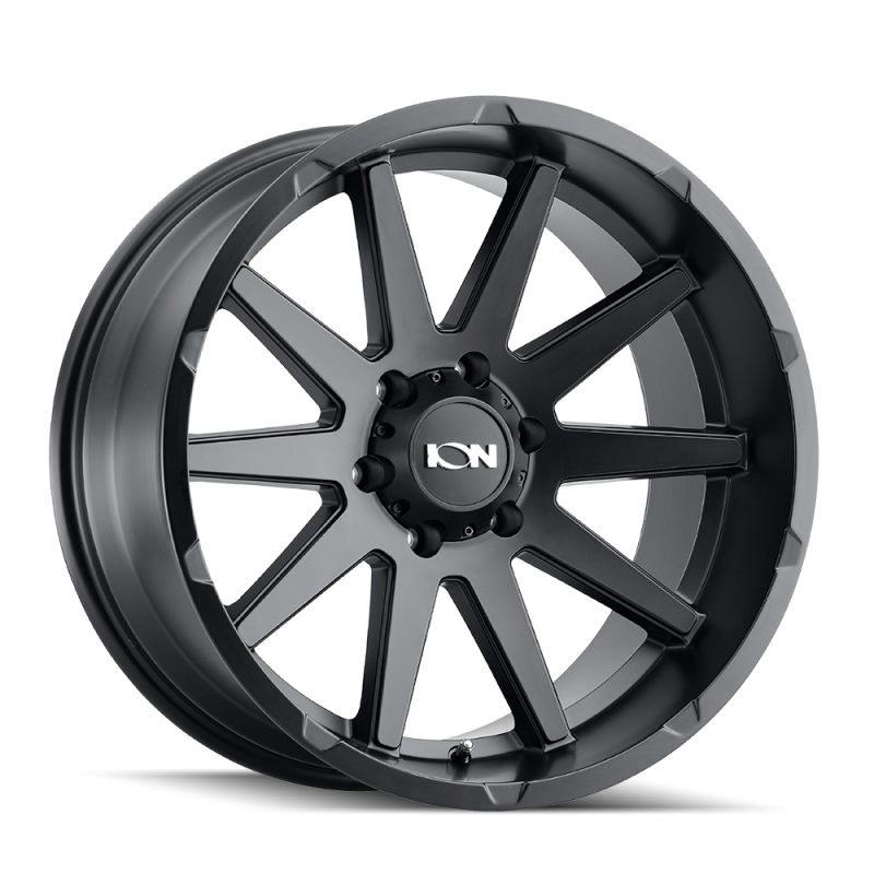 ION Wheels ION Type 143 20x9 / 8x180 BP / 18mm Offset / 124.2mm Hub Matte Black Wheel
