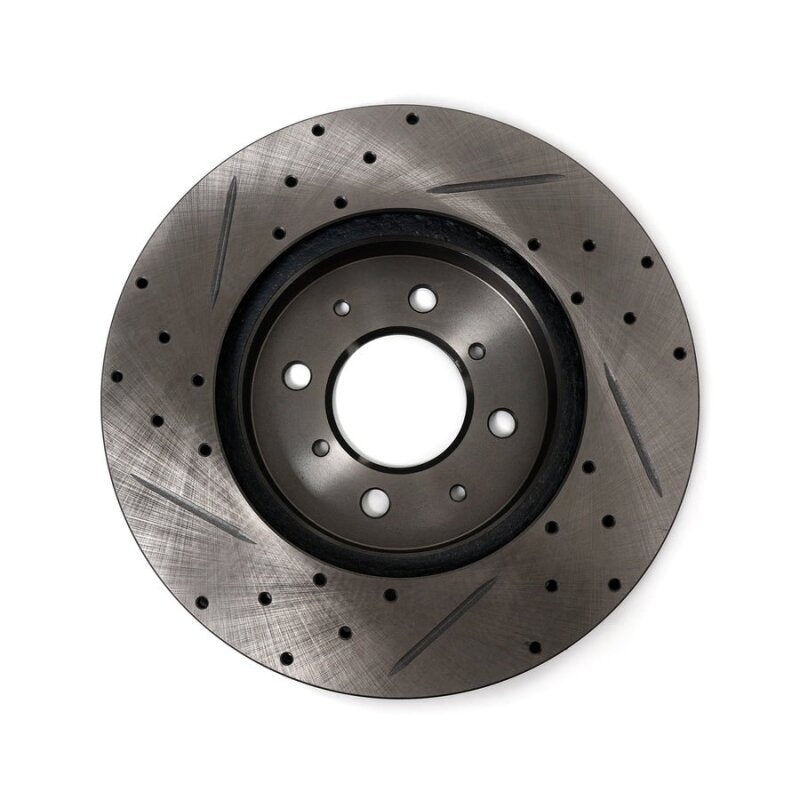 BLOX Racing 90-01 Acura Integra (Excl Type-R) Front Slotted & Drilled Rotors - Pair