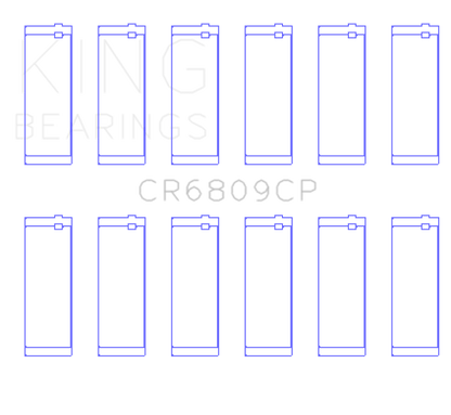 King Engine Bearings King Alpha Romeo AR 01928 / AR 06430 / AR 64102 / AR 64101 / AR 06120 / AR 01932 Rod Bearing Set