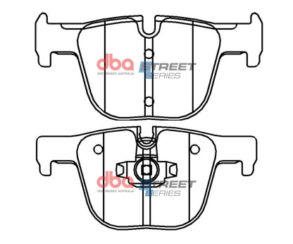 DBA 12-19 BMW 335i Street Series Rear Brake Pads