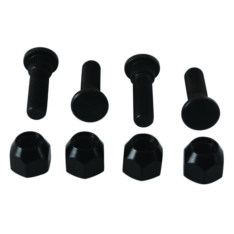 QuadBoss 99-04 Yamaha YFM250 Bear Tracker Front Wheel Stud & Nut Kit