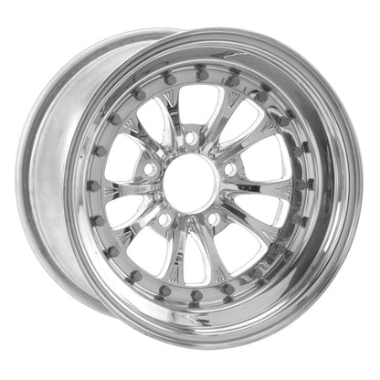 Weld Vitesse 15x10 / 5x4.5 BP / 5.5in. BS Polished Wheel - Non-Beadlock