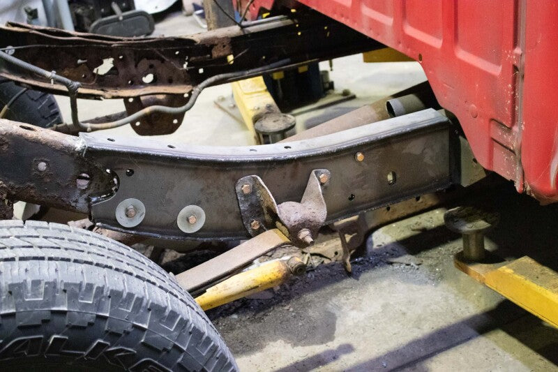RustBuster Brembo 97-04 Dodge Dakota All Cab/Bed Configurations Leaf Spring Frame Section - L/H