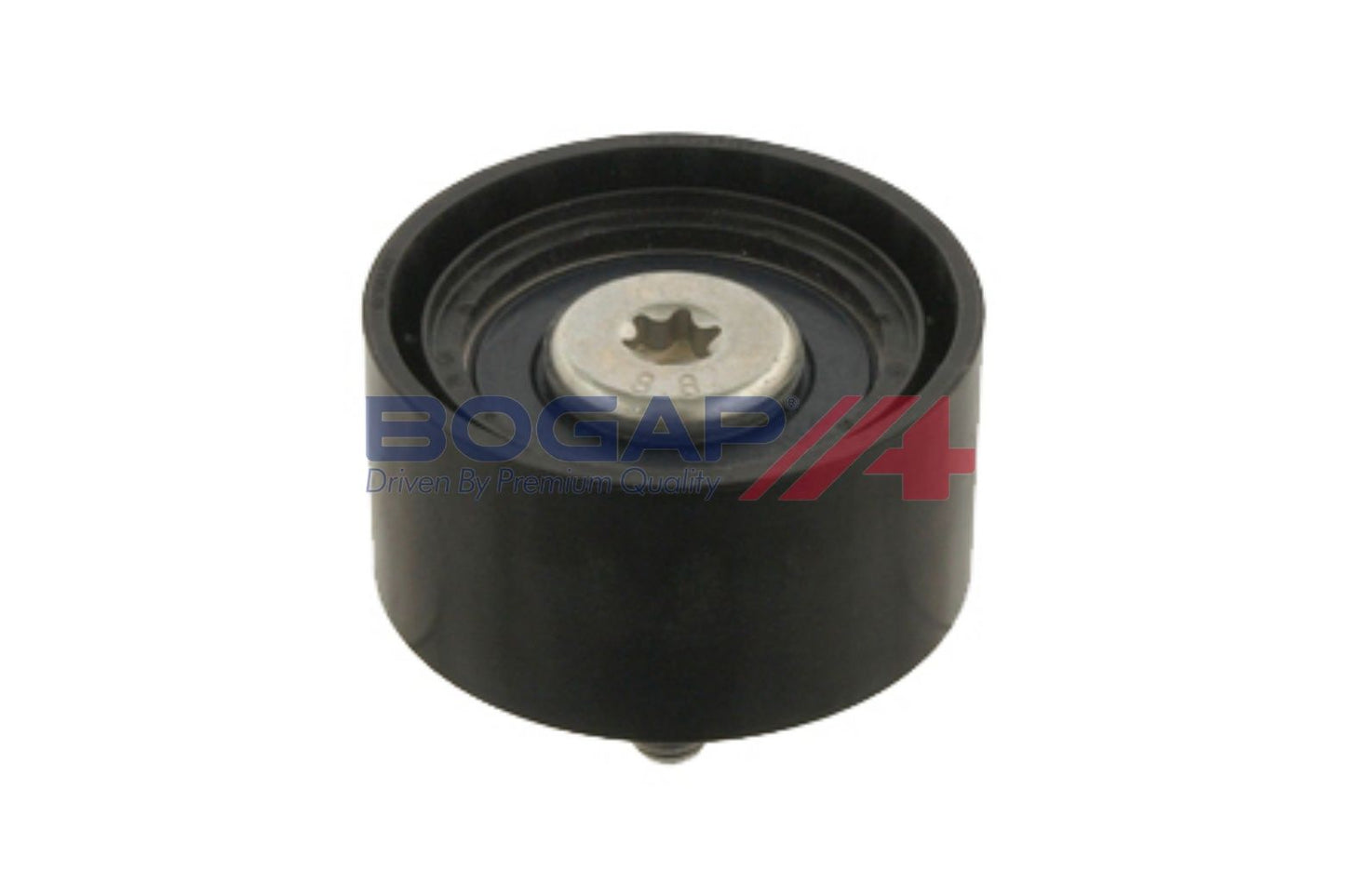 BOGAP B1320110 Deflection/Guide Pulley, V-Ribbed Belt