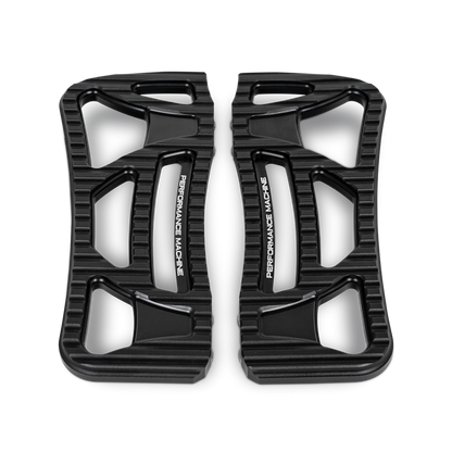 Performance Machine Floorboard Assembly Rider Drifter - Black Ops