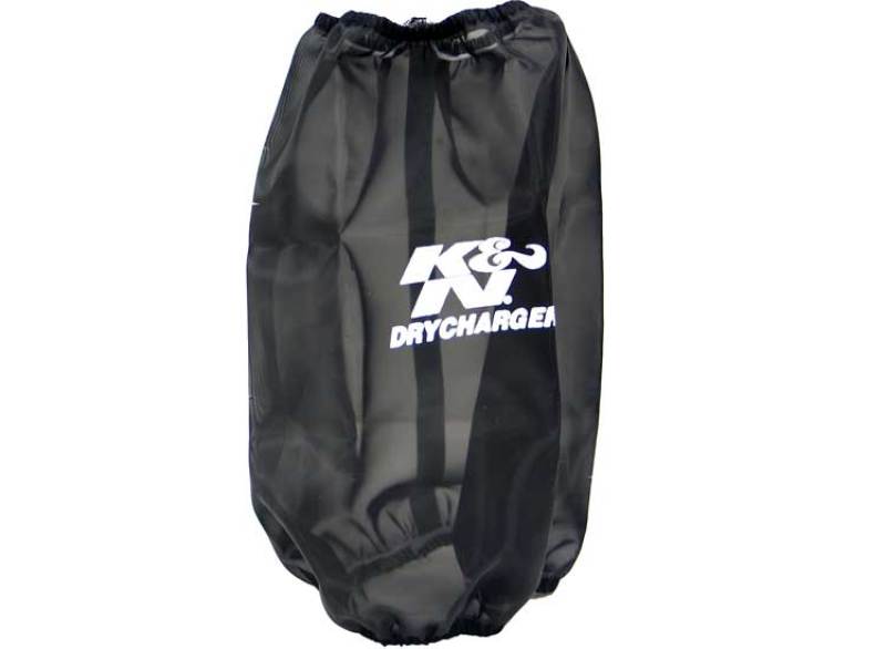 K&N Engineering K&N 6.625in Base ID / 5.25in Top ID / 9.5in H Round Tapered Black Drycharger Air Filter Wrap