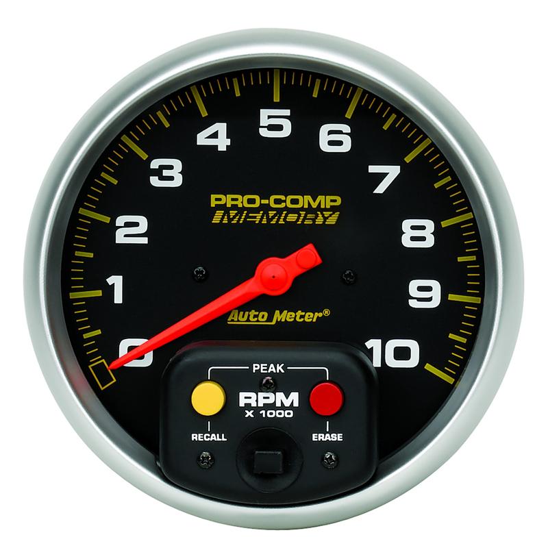AutoMeter Gauge Brake Press 2-5/8in. 2000PSI Liquid Filled Mech Pro-Comp