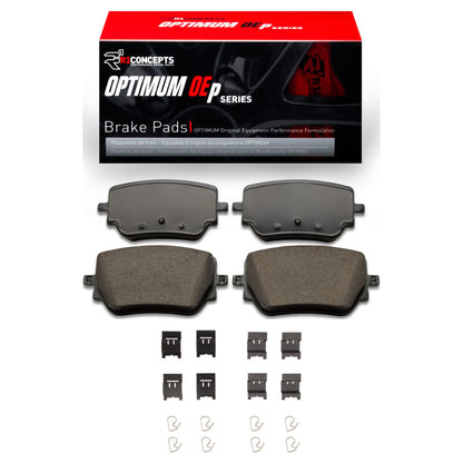 R1 Concepts R1 20-25 Mercedes-Benz GLB250 Rear Optimum OE Brake Pads & Hardware Kit
