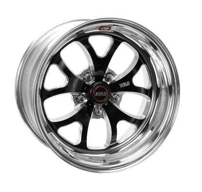 Weld S76 17x11 / 5x115mm BP / 5.8in. BS Black Wheel (Medium Pad) - Non-Beadlock