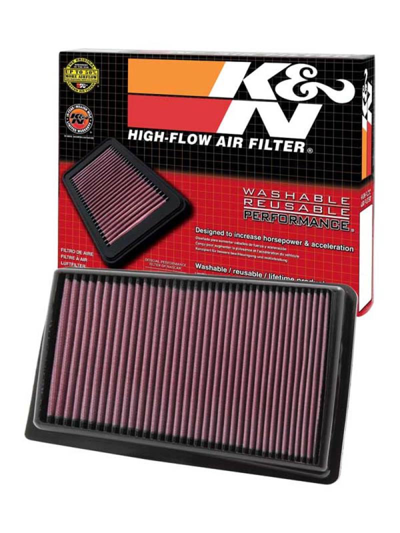 K&N Engineering K&N 09 Hyundai Genesis 4.6L V8 Drop In Air Filter