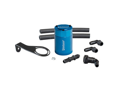 Volant 21-25 Ford Bronco 2.3L Turbo 3oz Aluminum Oil Catch Can w/Mounting Bracket - Blue