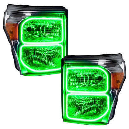 ORACLE Lighting Oracle 11-16 Ford F250/350 LED HL - ColorSHIFT w/ 2.0 Controller