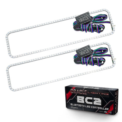 ORACLE Lighting Oracle GMC Sierra 88-98 Halo Kit - ColorSHIFT w/ BC1 Controller