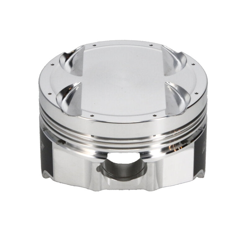 Manley Performance Manley Mitsubishi 4B11 86.5mm Bore 10.0:1 CR -3.5cc Dish Turbo Tuff Piston Set w/ Rings