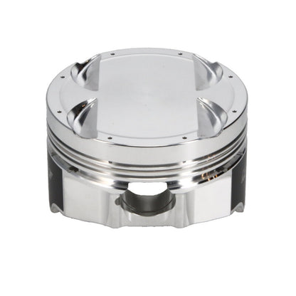 Manley Performance Manley Mitsubishi 4B11 86.5mm Bore 10.0:1 CR -3.5cc Dish Turbo Tuff Piston Set w/ Rings