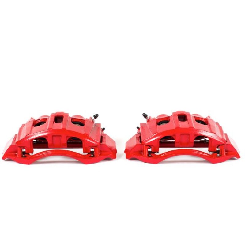 PowerStop Power Stop 08-14 Ford E-150 Rear Red Calipers w/Brackets - Pair