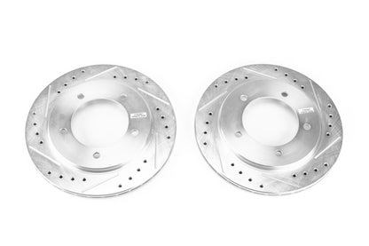 PowerStop Power Stop 99-04 Chevrolet Tracker Front Evolution Drilled & Slotted Rotors - Pair