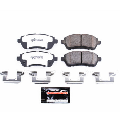 PowerStop Power Stop 11-19 Ford Fiesta Front Z26 Extreme Street Brake Pads w/Hardware