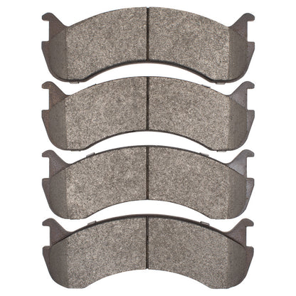 DFC 98-25 Beaver Motorcoach Monterey Rear/Front 5000 Advanced Semi Metallic Brake Pads
