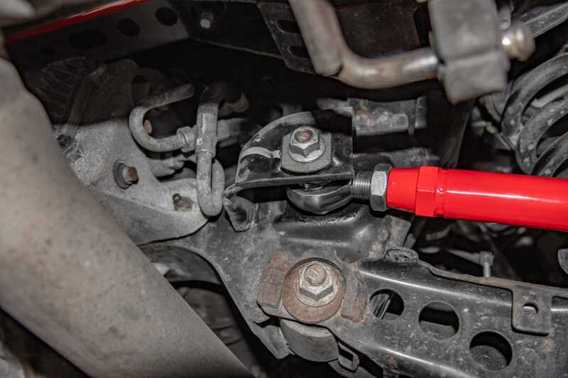 UMI Performance 16-24 Chevrolet Camaro Alignment Toe Arm - Red
