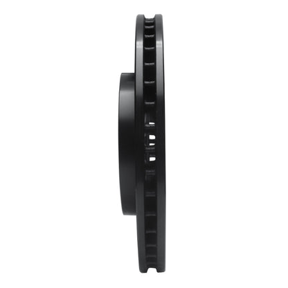 R1 Concepts R1 05-10 Honda Odyssey Front Right Drilled & Slotted Black Brake Rotor