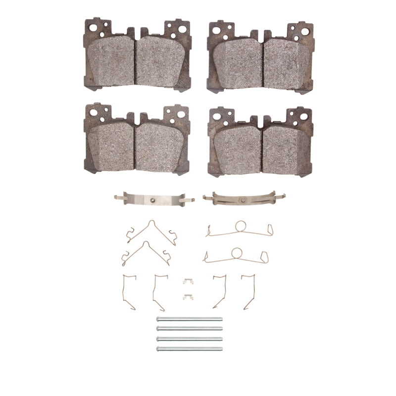 R1 Concepts R1 21-23 Lexus LC500 Rear Optimum OE Pads & Hardware Kit