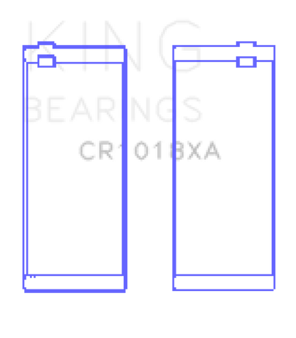 King Engine Bearings 97-07 Ford 2.5L/2.9L/3.0L (Size STD) Rod Bearing Set