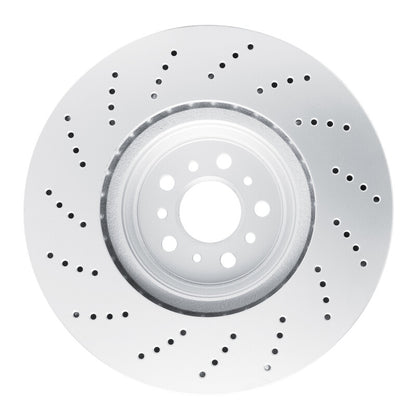 DFC 21-25 BMW M4 Right Front Drilled GeoSPEC Coated Rotor