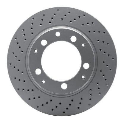 DFC 78-89 Porsche 911/930 Left Rear Drilled GeoSPEC Coated Rotor