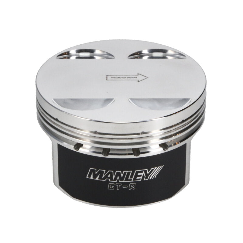 Manley Performance Manley Nissan GTR VR38DETT 99mm Bore 88.4mm Stroke -2cc Dish Turbo Tuff Piston Set w/ Rings