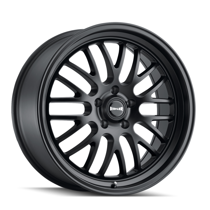 Ridler Wheels Ridler 607 22x10.5 / 5x115 BP / 25mm Offset / 72.62mm Hub Matte Black Wheel
