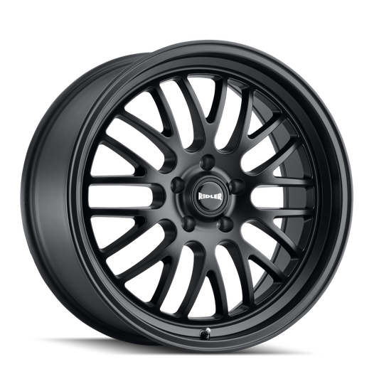 Ridler Wheels Ridler 607 22x10.5 / 5x120 BP / 40mm Offset / 72.62mm Hub Matte Black Wheel