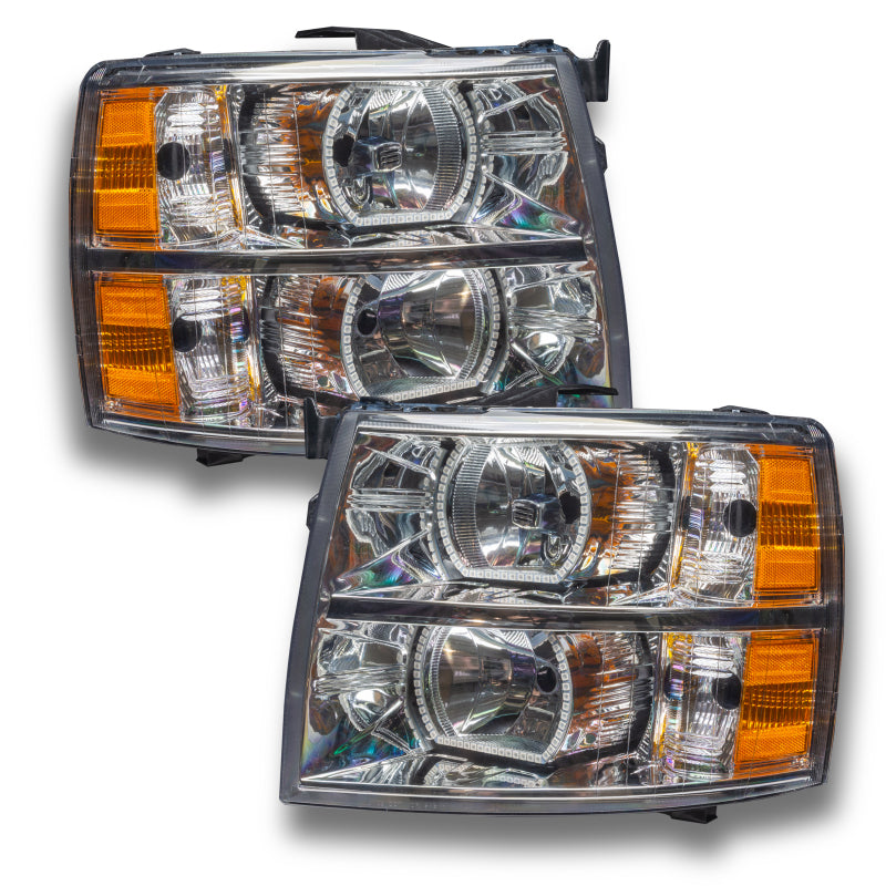ORACLE Lighting Oracle 07-13 Chevrolet Silverado SMD HL - Square - ColorSHIFT w/ BC1 Controller