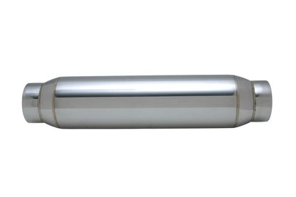 Vibrant SS Resonator (Standard Design) 3in Inlet/Outlet x 18in Long