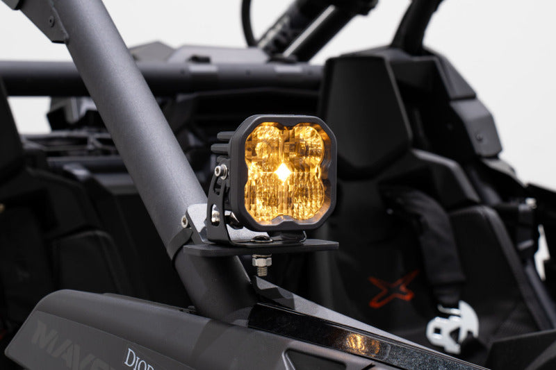 Diode Dynamics 17-24 Can-Am Maverick X3 Stage Series Ditch Light Bracket Kit