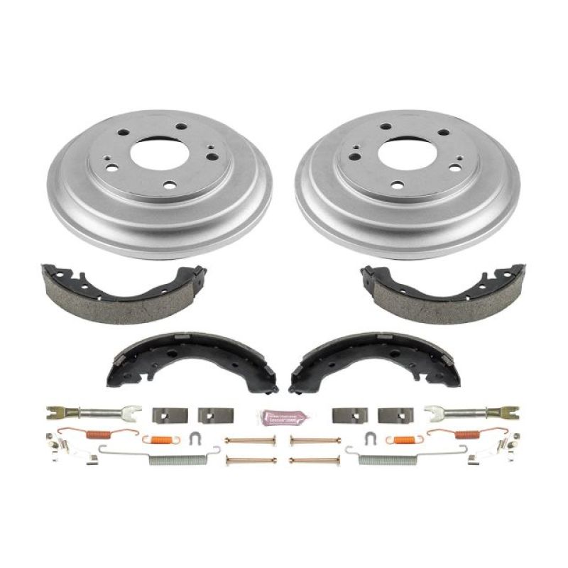 PowerStop Power Stop 06-11 Honda Civic Coupe Rear Autospecialty Drum Kit