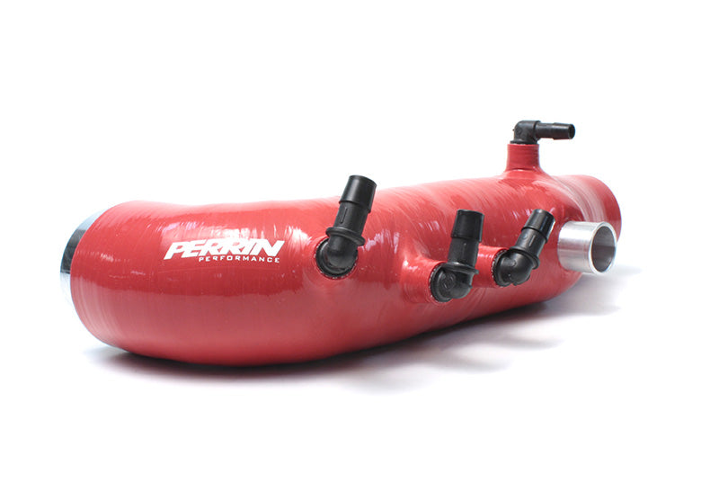 PERRIN PSP-INT-421RD TURBO INLET HOSE SUBARU IMPREZA WRX 2008+/LEGACY GT (RED)