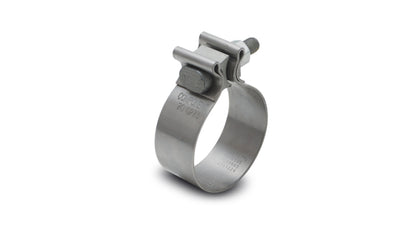 Vibrant SS Accuseal Exhaust Seal Clamp for 2.75in OD Tubing (1in wide band)
