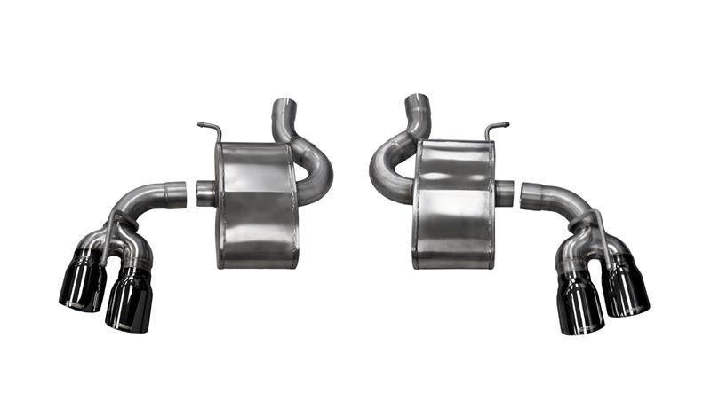 CORSA Performance Corsa 2017-2024 Chevrolet Camaro SS 6.2L V8 2.75in Black Sport Axle-Back Exhaust