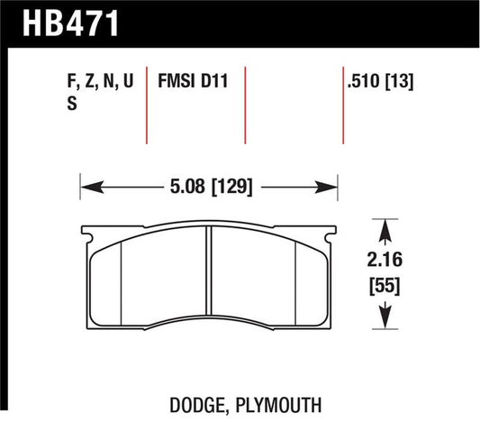 Hawk Performance Hawk HPS Street Brake Pads