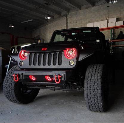 ORACLE Lighting Oracle 7in High Powered LED Headlights - Black Bezel - ColorSHIFT - BC1