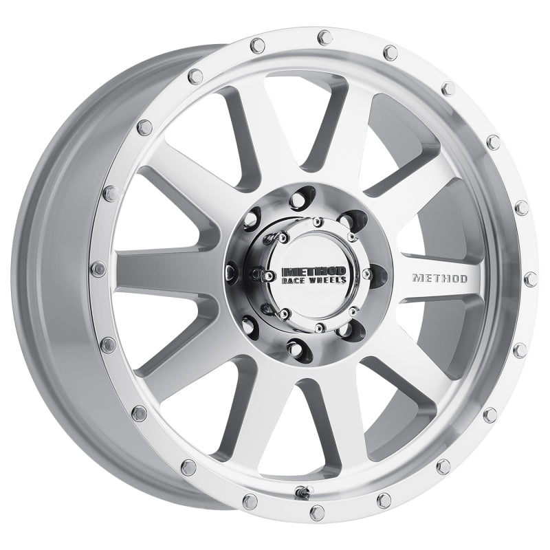 Method Wheels Method MR301 The Standard 18x9 +18mm Offset 8x6.5 130.81mm CB Machined/Clear Coat Wheel