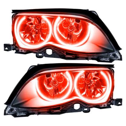 ORACLE Lighting Oracle 02-05 BMW 3 Series SMD HL - Black - ColorSHIFT w/ 2.0 Controller